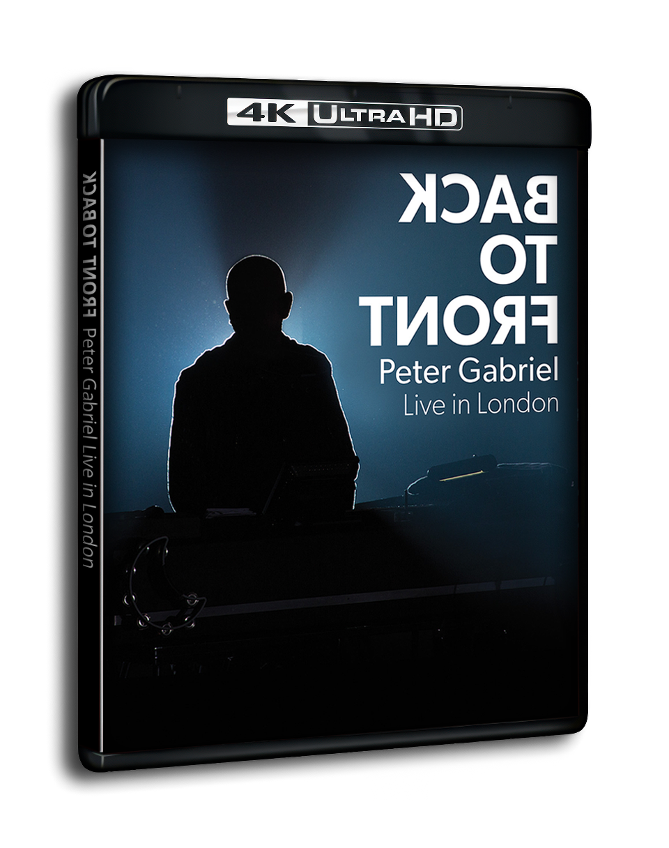 Peter Gabriel Live in London "Back to Front" 4K UltraHD Blu-ray / SDR